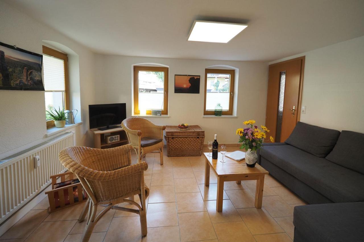 Apartamento Haus Felsental Rathen Exterior foto