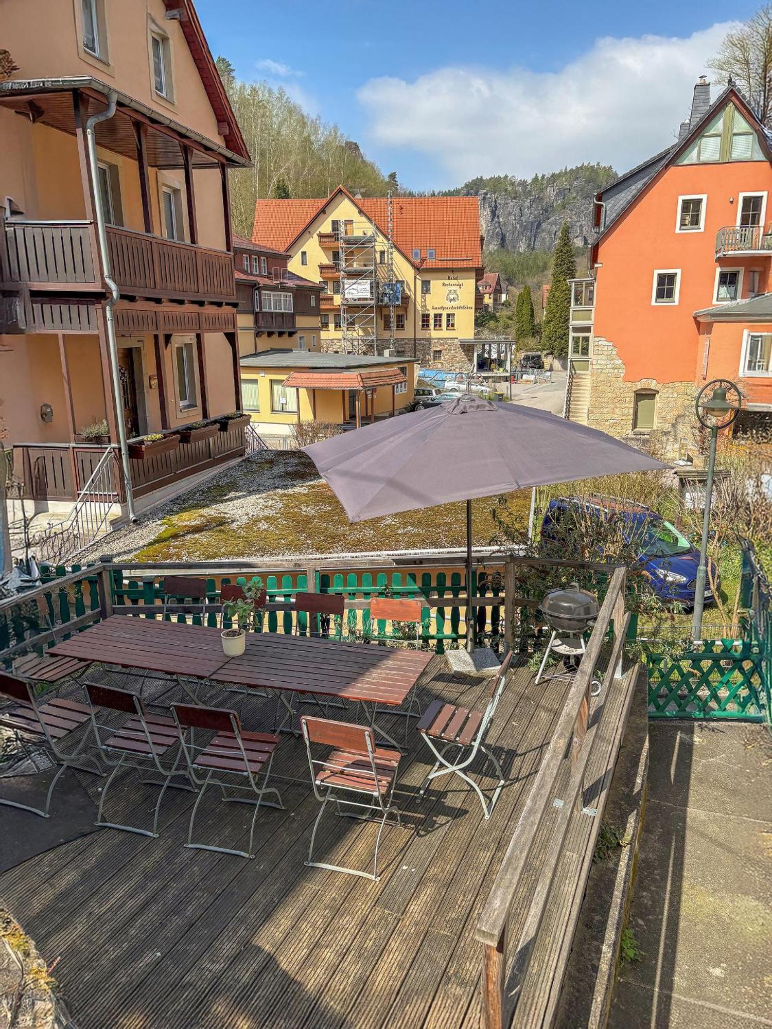 Apartamento Haus Felsental Rathen Exterior foto